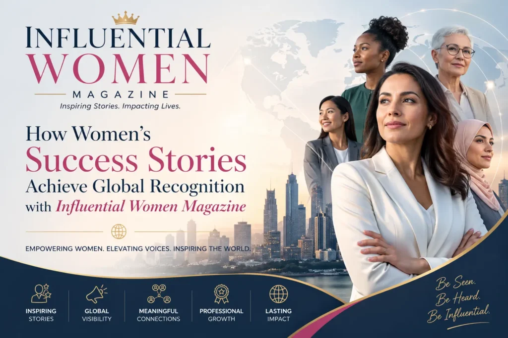 Women’s success stories in Influential Women Magazine