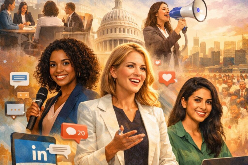 Influential women on LinkedIn