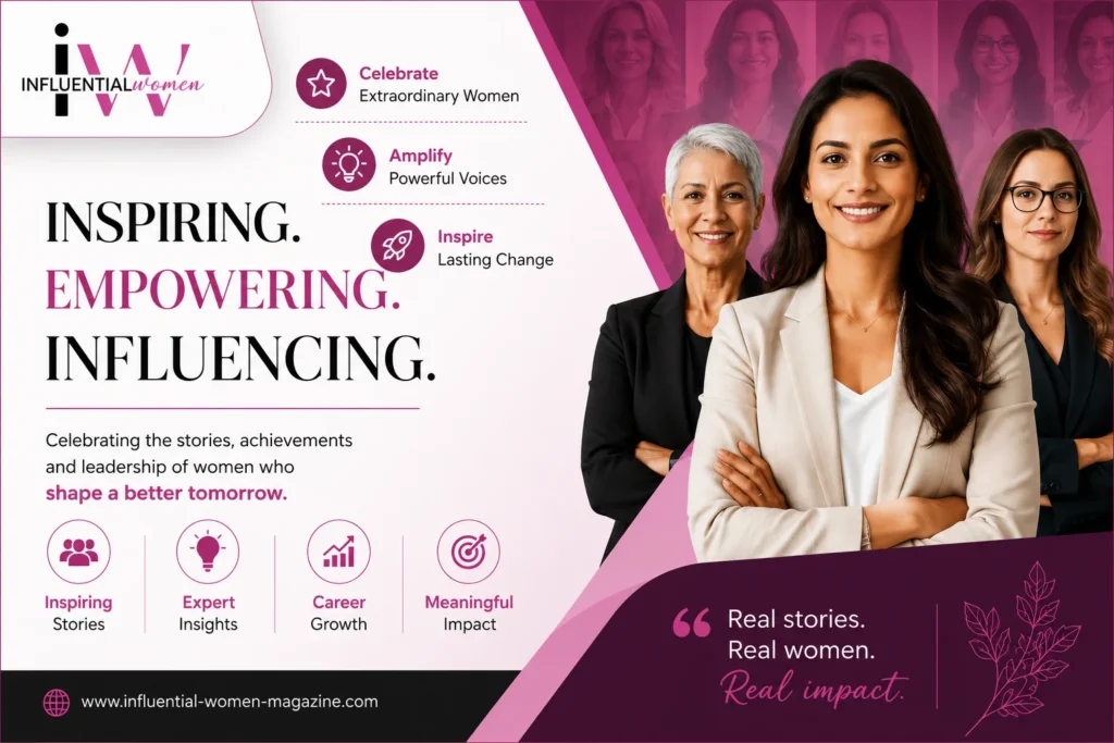 Influential Women Magazine digital identity