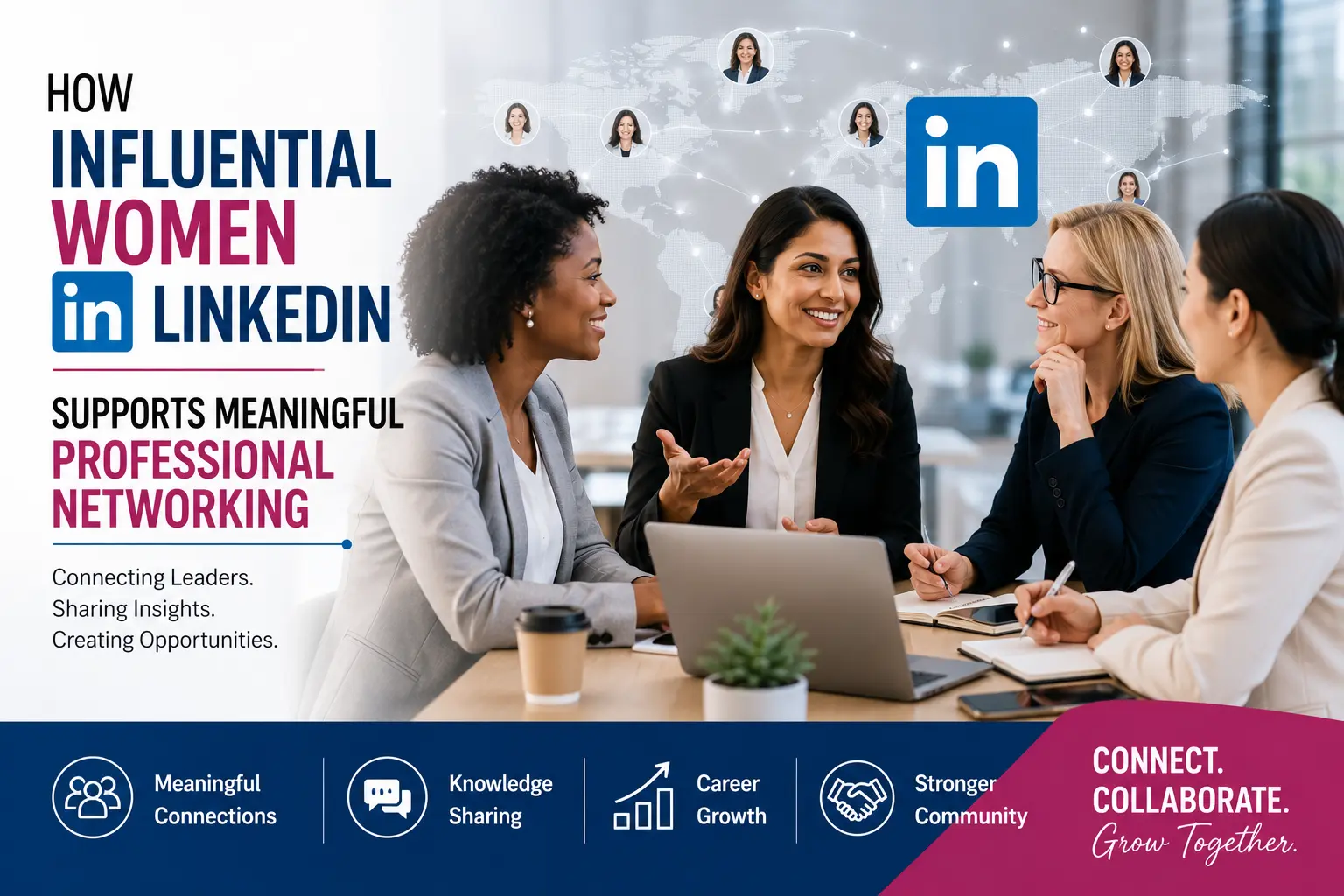 How Influential Women LinkedIn Supports Meaningful Professional Networking