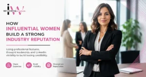 Influential Women showcasing leadership through professional features