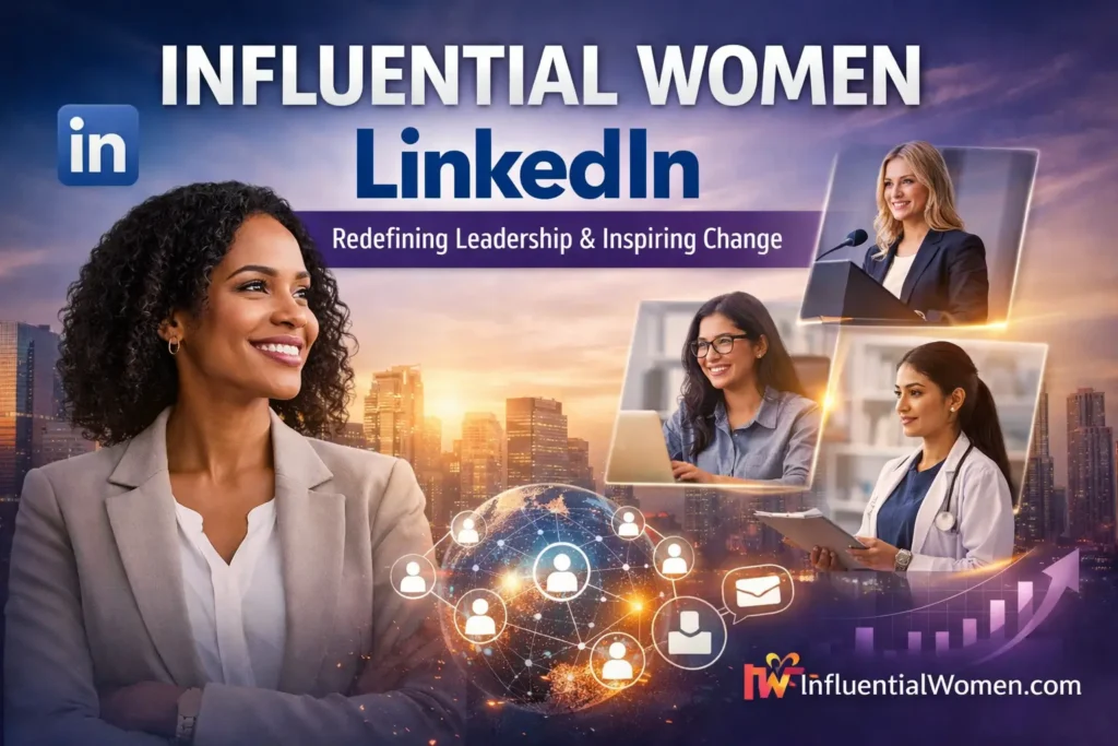 Influential women on Linkedin