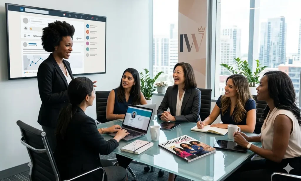 Who is influential women on linkedIn